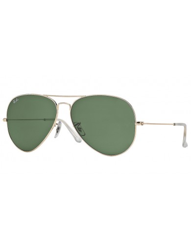 Gafa de sol Ray-Ban 3025 Dorada y Cristal verde
