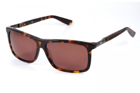 Gafa de sol 1075 - Gafa de sol de pasta de color havanna con lentes marrones