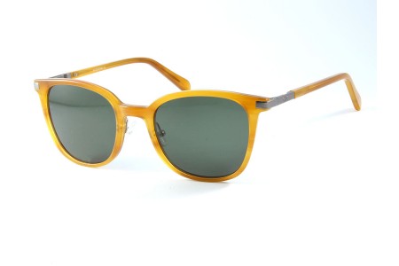Gafa de sol Chance Haskell 1078 en color Camel y lentes verdes